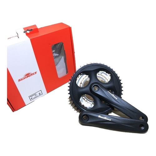 Angrenaj pedalier MTB MA-AD43, 42/34/24T, negru