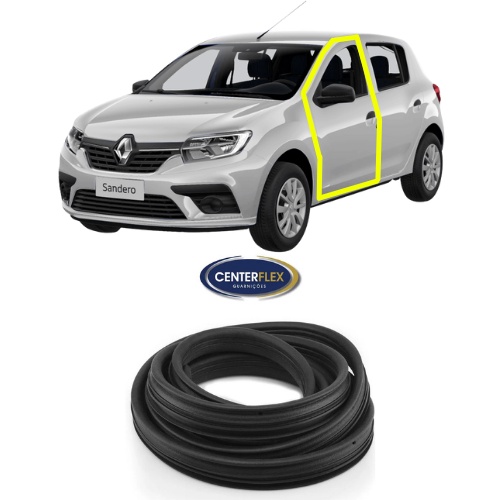 Borracha De Porta Tipo Original Sandero Todos os Anos em Oferta na Shopee