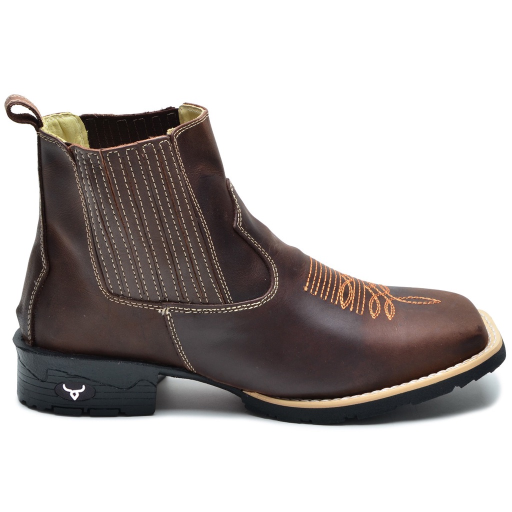 Bota Country Masculina Cano Curto: Onde Comprar | BuscaProdutos