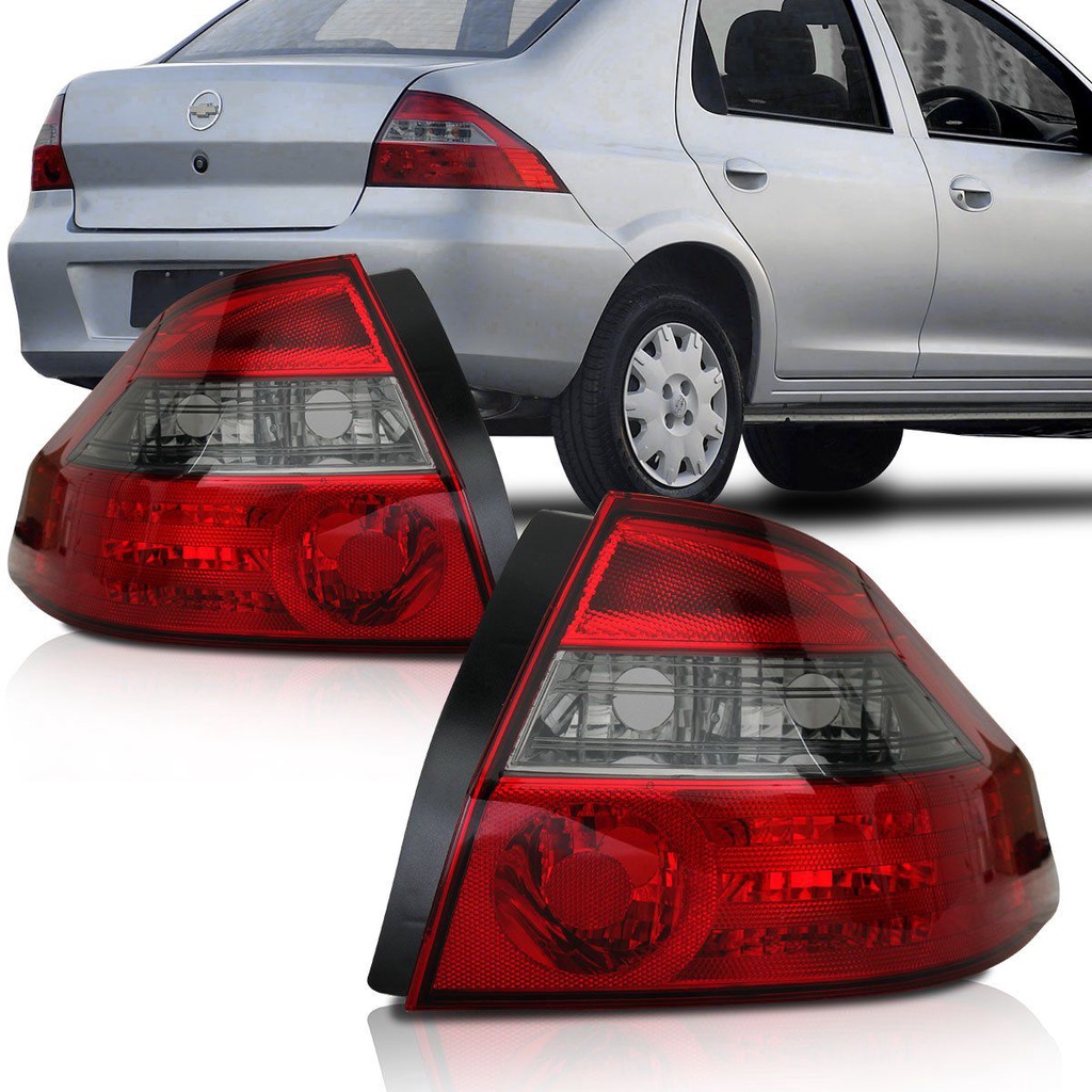 Lanterna Prisma 2007 2008 2009 2010 2011 2012 Fumê em Oferta na Shopee