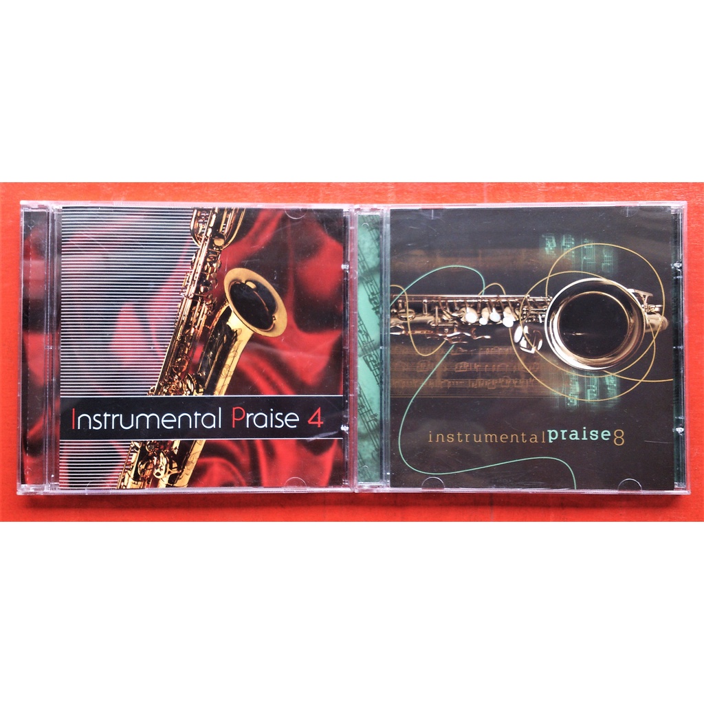 Cd Instrumental Praise Vol. 4 + Vol. 8  =  São 2 Cds Gospel