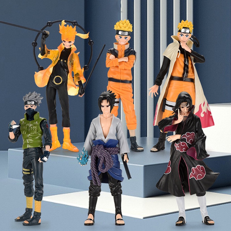 Anime Naruto, Uchiha Itachi, Sasuke, E Uzumaki Hatake Kakashi Modelo De  Ação Figura De Desenho Animado Dom Crianças Brinquedos < Ação e as figuras  do brinquedo 
