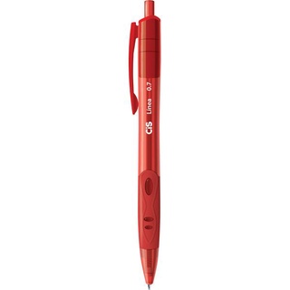 Caneta Esferográfica Línea 0.7mm Vermelho - Cis