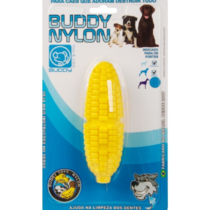 Mordedor Nylon Milho Brinquedo Pet Cachorro Buddy Toys Favorito em Oferta na Shopee