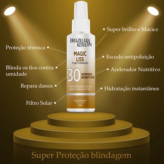 Super Protetor Térmico Magic Liss - Brazillian Keratin