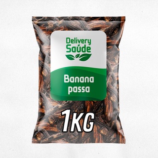 BANANA PASSAS 250G/500G/1KG em Oferta na Shopee