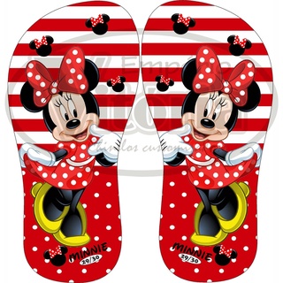 Chinelo Minnie Vermelho