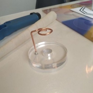 Suporte de Cone Hindu para Mesas Radiônicas ou Placas de Radiestesia