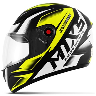 Capacete Fechado Moto Masculino e Feminino Mixs Fokker Storm 2019 Fosco em Oferta na Shopee