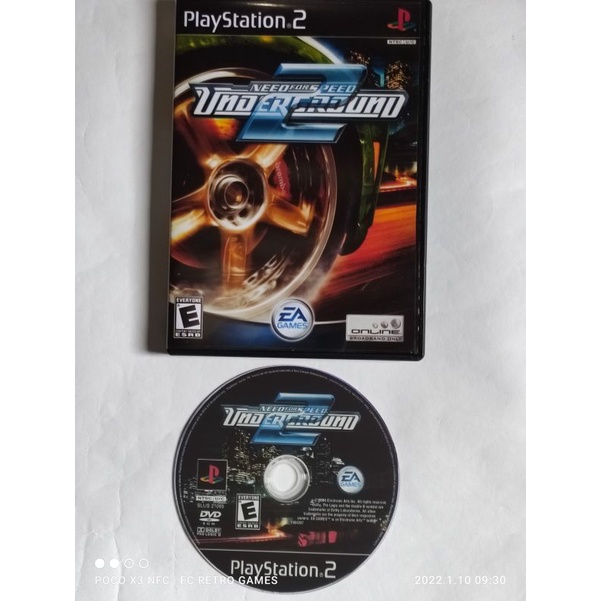 Need for Speed Underground 2 PT-BR DVD ISO PS2 em 2023