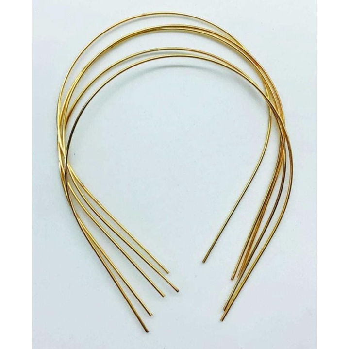 20 Tiara Arco Base Para Tubo Pérolas Ou Miçangas Artesanato