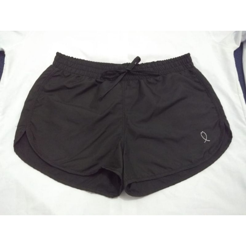 Short Tactel Caiçara  Preto (Plus Size até o 72!)