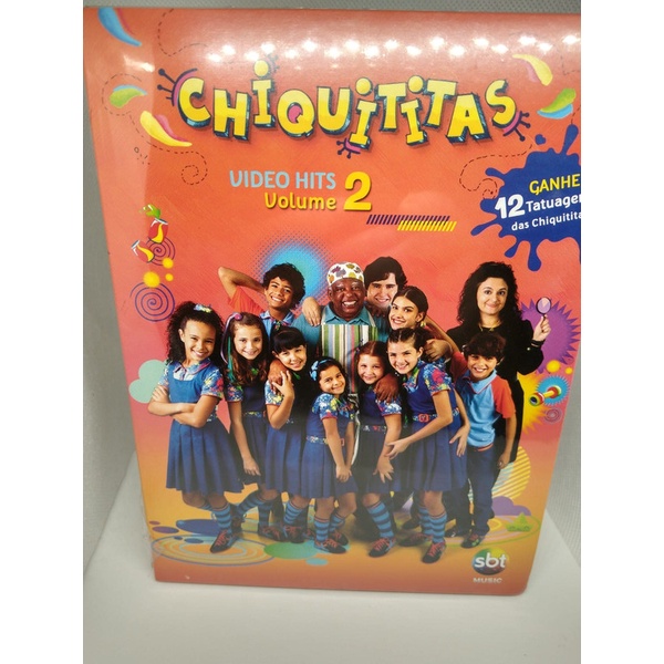 Dvd Chiquititas Video Hits - Volume 2 - Digipack
