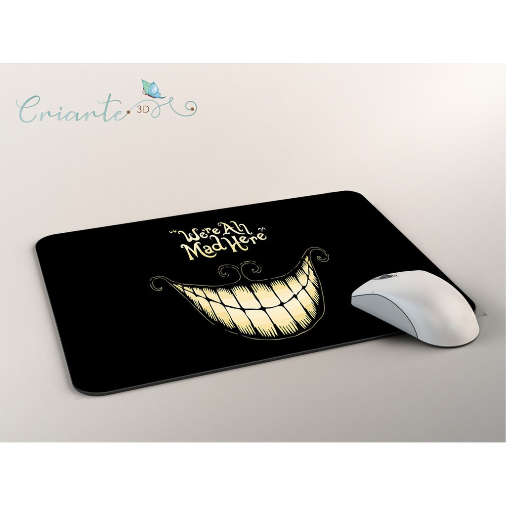 Mouse Pad Coleção Alice no País das Maravilhas Mod 17