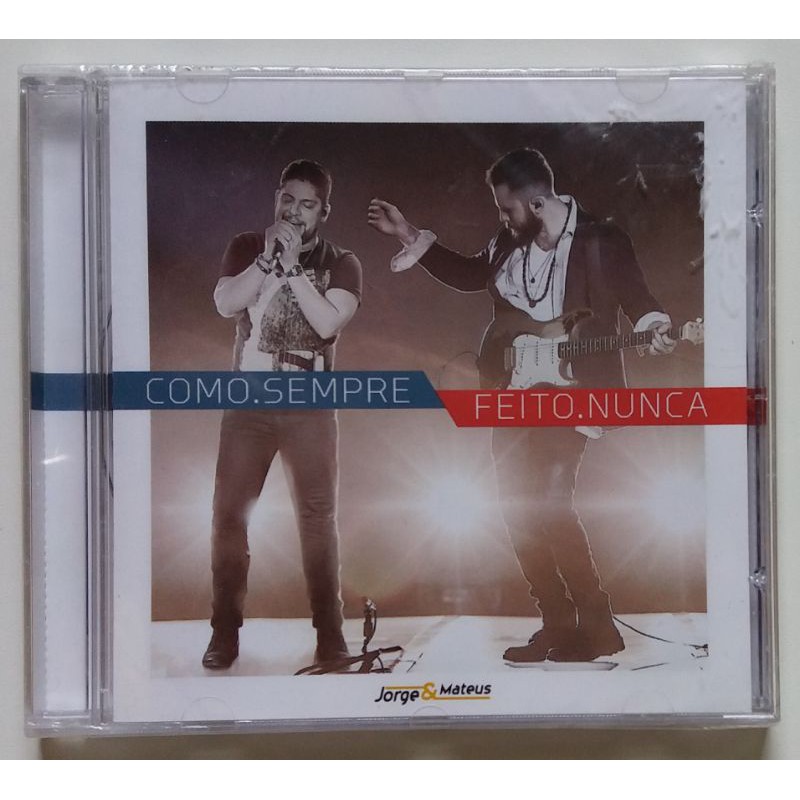 Cd Jorge & Mateus - Como Sempre Feito Nunca