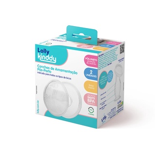 Concha De Amamentação Pós Parto Macia - Lolly Kinddy