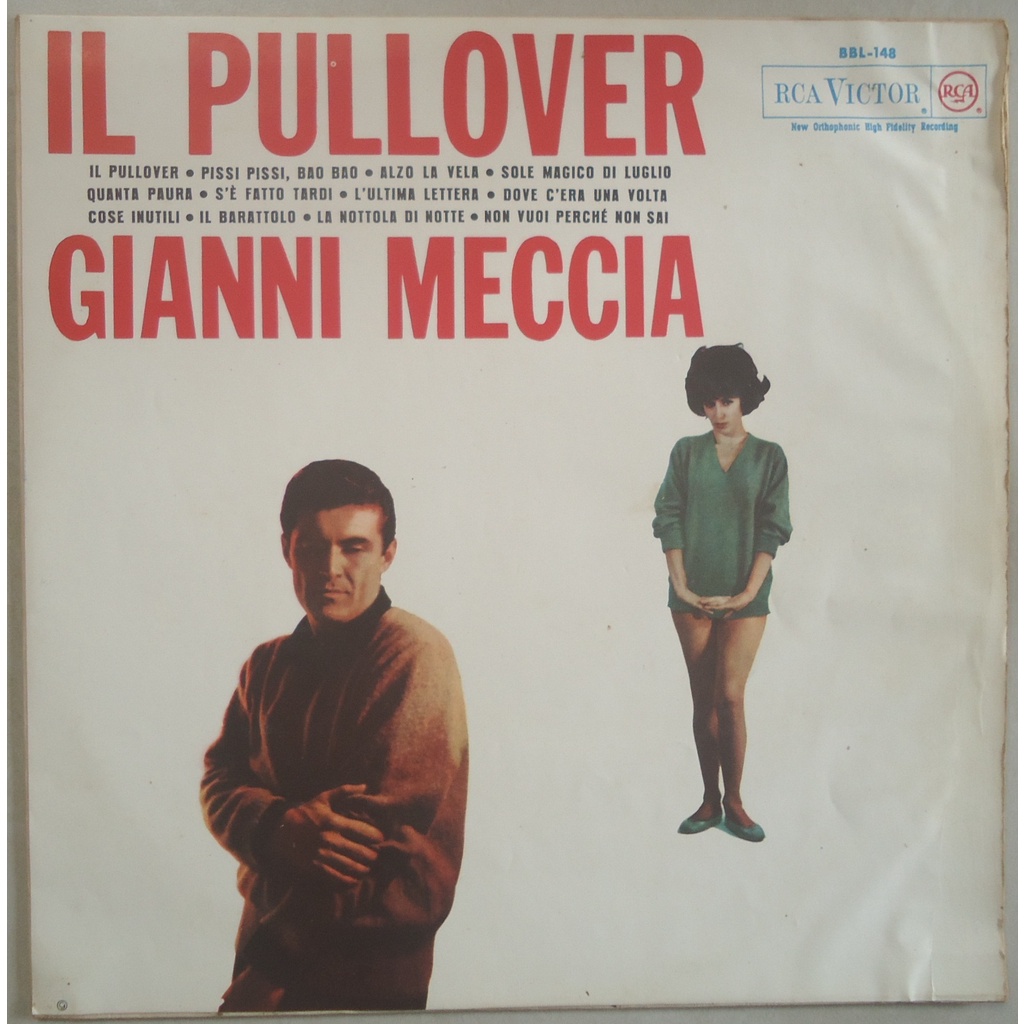 Lp Gianni Meccia 1964 Il Pullover, Disco De Vinil