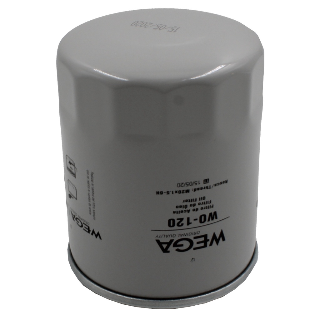 Filtro Óleo Lubrificante Mobi 2016 A 2022 Wo120 Wega