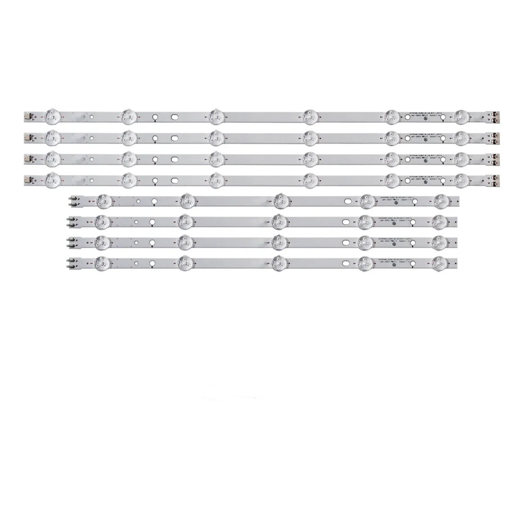 Barra de LED Compatível com SAMSUNG 46" UN46FH5205 / 46FH5303 / 46FH6203 - Kit c/ 8 Barras Led's 3V