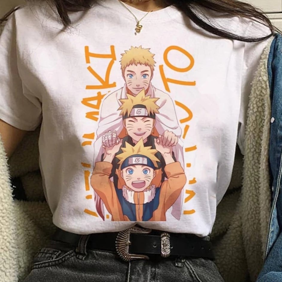 Camiseta Feminina Naruto em Oferta na Shopee