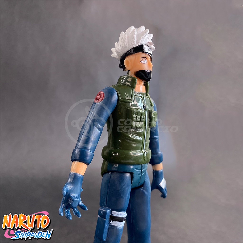 Kit Brinquedos Boneco Naruto Shippunden Konoha Action Figure Naruto Sasuke Minato Kakashi