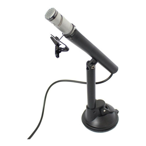 Microfone Yoga Lapela Condenser Unidirecional Sc 400 Suporte