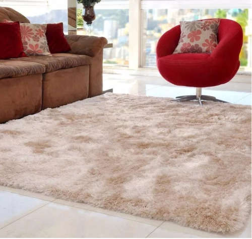 Tapete Peludo Felpudo De Sala Ou Quarto Luxo 2 00 X 1 40 Escorrega o Preço