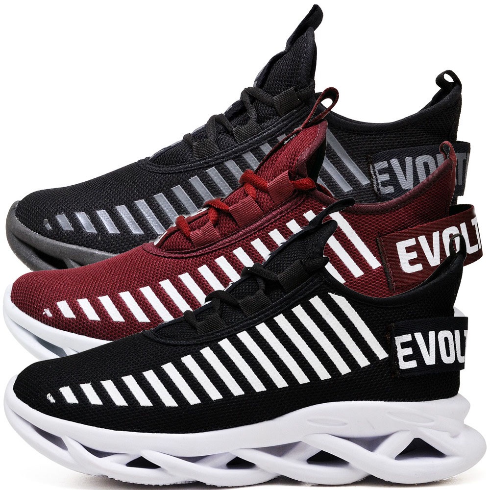 Kit 3 Tênis Masculino Evoltenn Macio Corrida Trança Trabalho Cores Modernas e Marcante Economize. em Oferta na Shopee