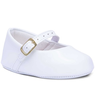 Sapatinho Bebê Menina Batizado Sapatilha Recém-nascido 01.10 em Oferta na Shopee