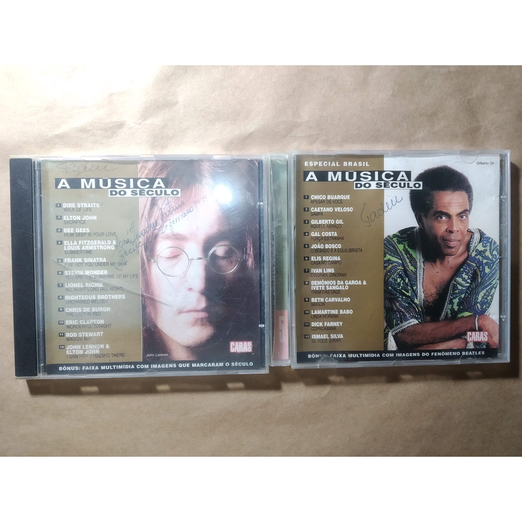 2 CDS - A Música do Século Coletânea Caras