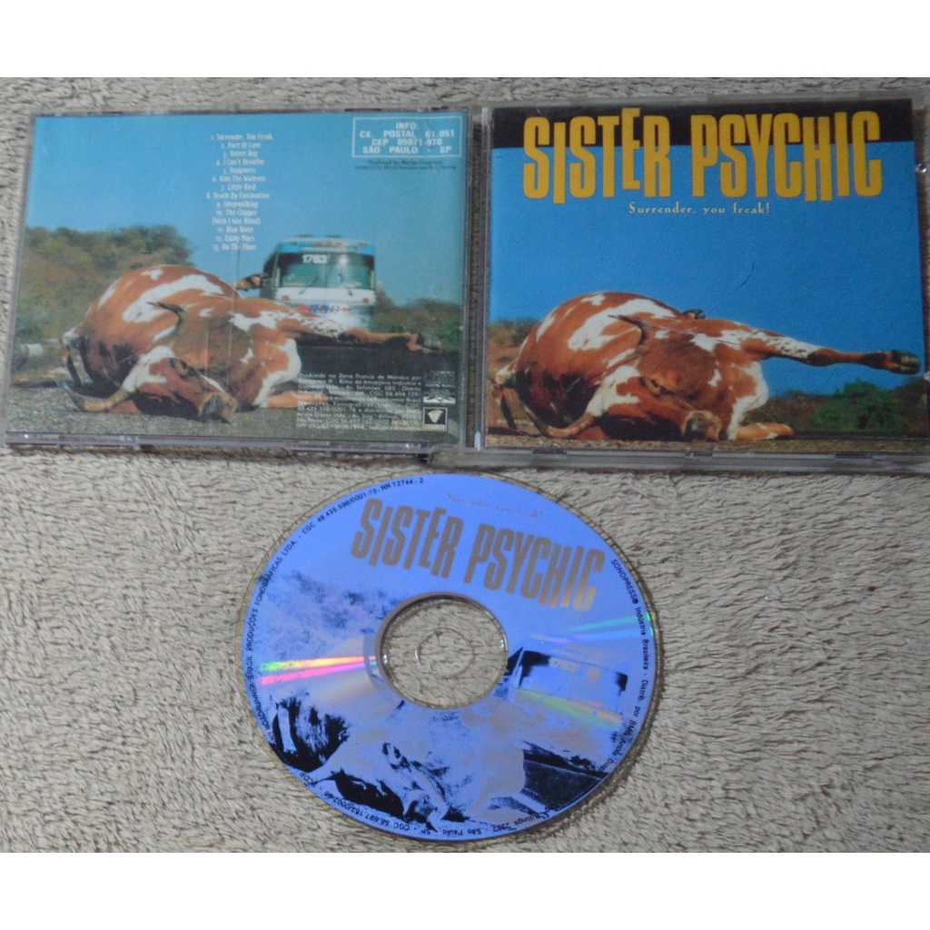 cd original sister psychic – surrender, you freak!