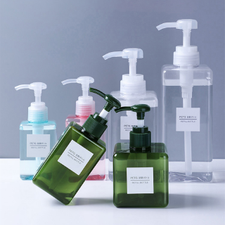 Grande Capacidade Sanitizante De Viagem Vazio Mãos Portátil Frascos De Shampoo Gel De Banho Para Prensa Pequena Loção Frasco 100ml 150ml 250ml 450ml