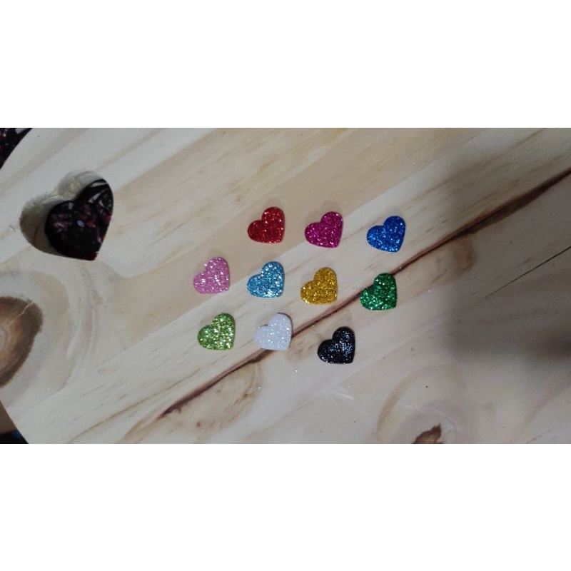 Kit com 10 adesivos pet em eva com glitter pra gato ou cachorro