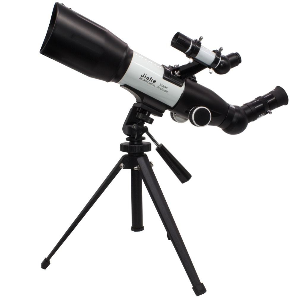 Telescópio Astronômico Observação Terrestre e Celeste 350x60mm com Tripé GT311 Lorben