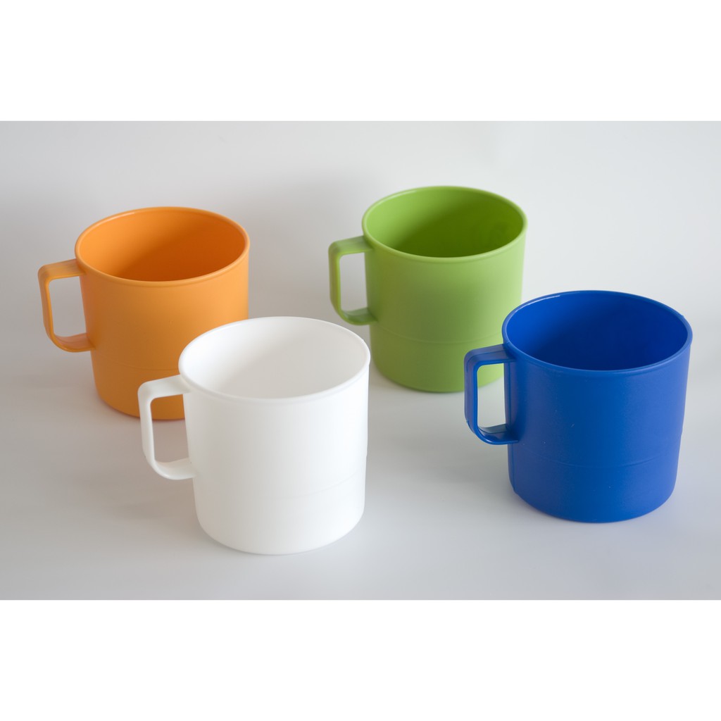 Caneca escolar copo lanche merenda refeitório 300 ml em PP