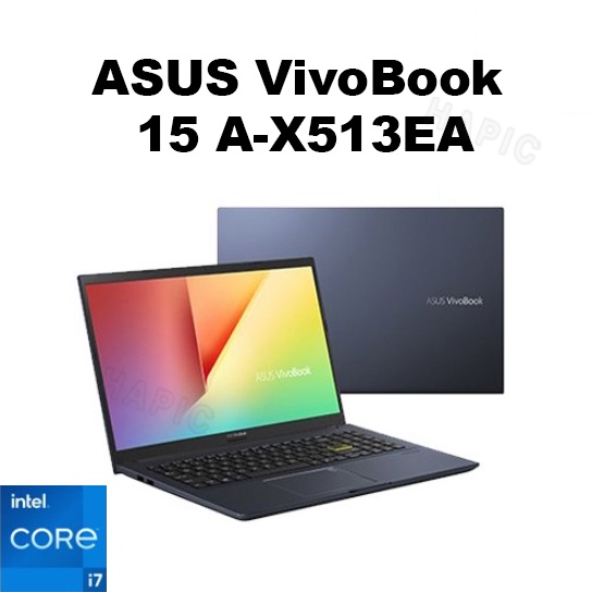 ASUS Laptop VivoBook 15 A-X513EA-11725D Intel i7 Geração i7 8GB 512GB Gb Lidestados 11th De Apoio Para