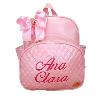 Mochila De Bebe Bolsa De Costas Para Passeio E Creche Infantil Encanto Personalizada Beecost