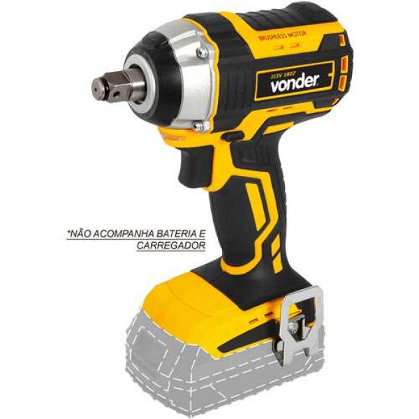 Chave De Impacto Bateria 18V S/ Bat e Carreg ICIV1807 VONDER em Oferta na Shopee