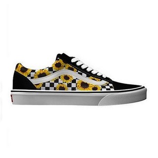 tenis da vans de girassol