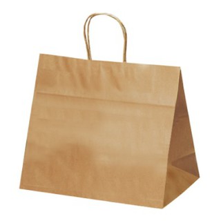 Sacola De Papel Kraft Fundo Largo Delivery 5812 (22x13,5x29,5cm) Com 10 unidades