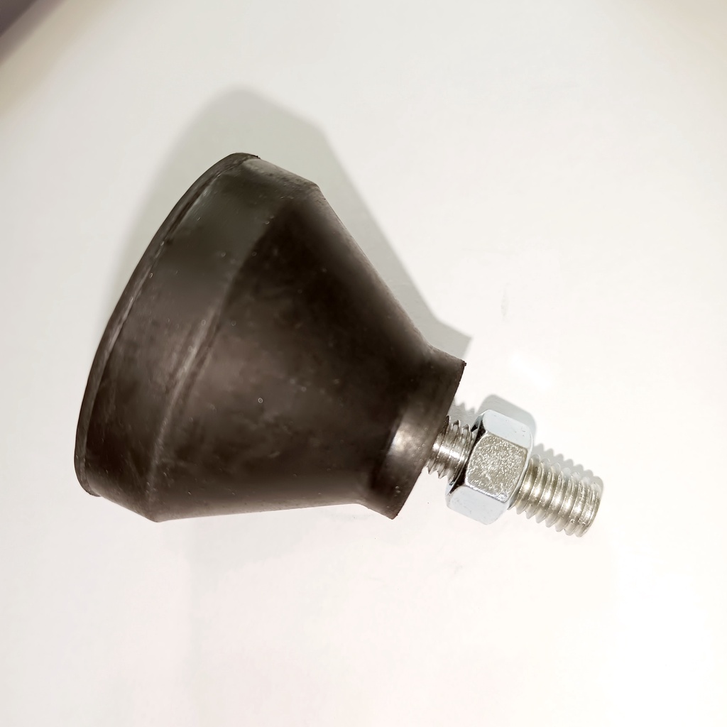 Pé de Borracha Suporte para forno de padaria panificação 55MM