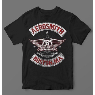 Camiseta Oficina Rock - Banda Aerosmith - Boston - Agora com Tamanho XG.