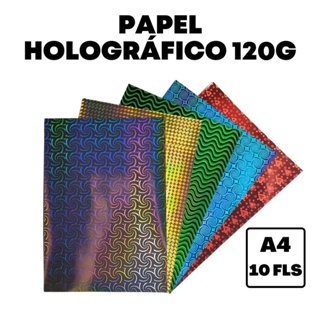 Papel Holográfico 120g Offpaper ( 10 Fls A4 ) Cores Dourado Quadrado Prata Espiral Azul Labirinto Verde Onda Vermelho Coração p/ Convite 15 Anos Topo de Bolo Personalizados para Festas Debutante etc Off Paper em Oferta na Shopee