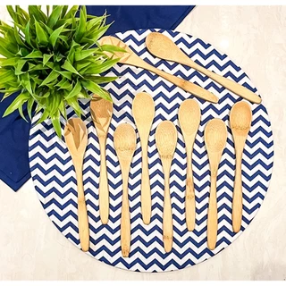 Colheres em Bambu Utility 18cm Personalizadas - 10 Unidades - Lembranças para Casamento, Chá de Pane