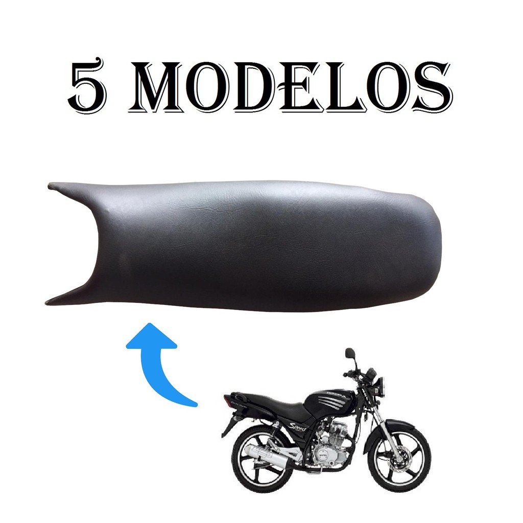Capa Do Banco Modelo Original Dafra Speed 150 - De 2008 A 15 - Lisa / Antiderrapante / Fibra Carbono