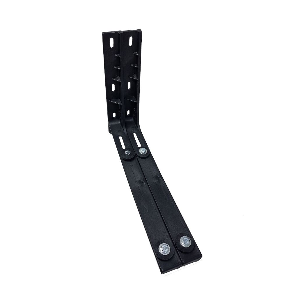 Suporte Split Plástico Preto 400mm 40cm Condensadora 7 a 12000btus - Spazio 3146