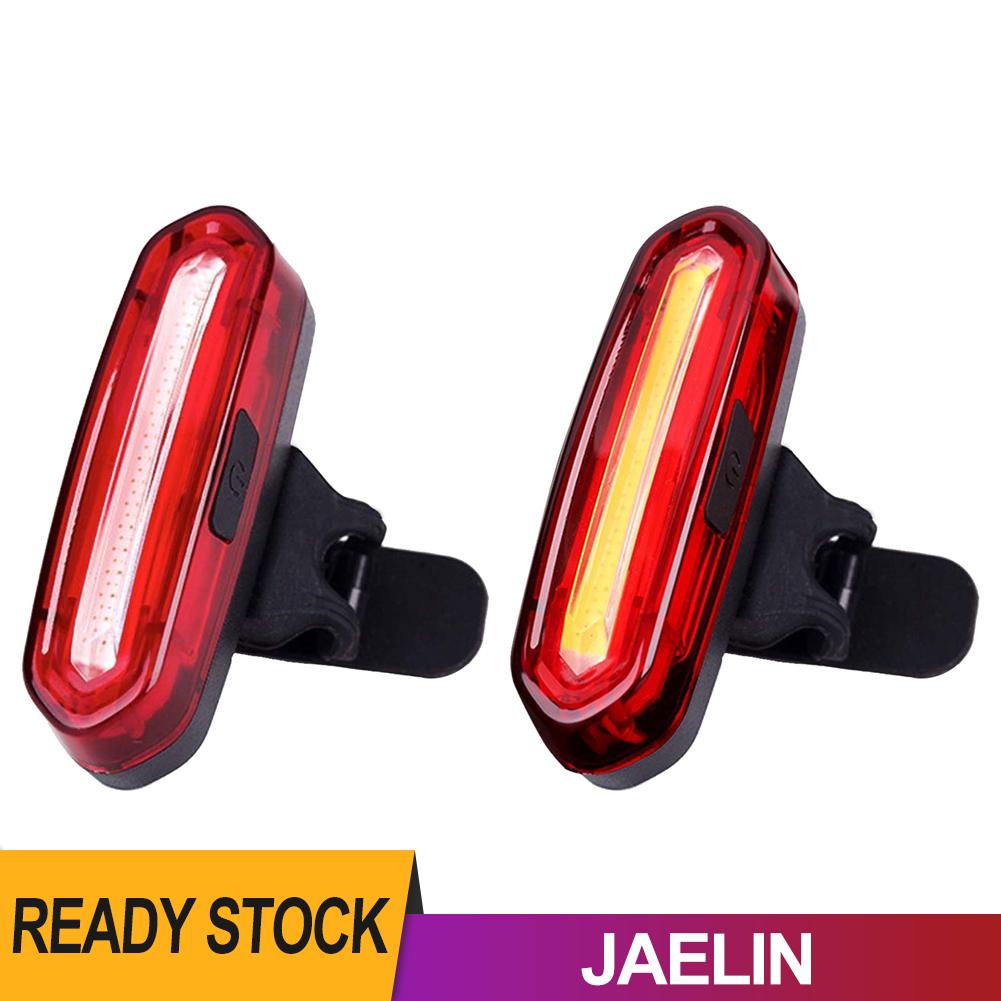 Jae 2021 Luz LED Variável De Bicicleta Taillight À Prova D'água Traseira De Ciclismo Usb Charging MTB De Advertência Do Farolim Traseiro