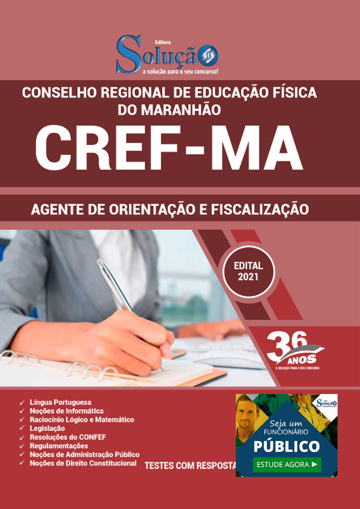 Apostila CREF MA - Agente de Orientação e Fiscalização