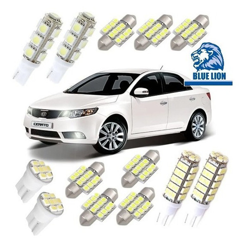 Kit Lampadas Led Kia Cerato Oferta 2009 A 2012 em Oferta na Shopee