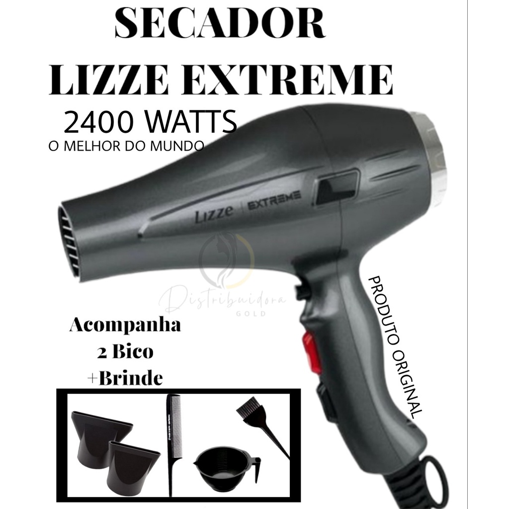 Secador Lizze Extreme W Profissional Original V V Shopee Brasil